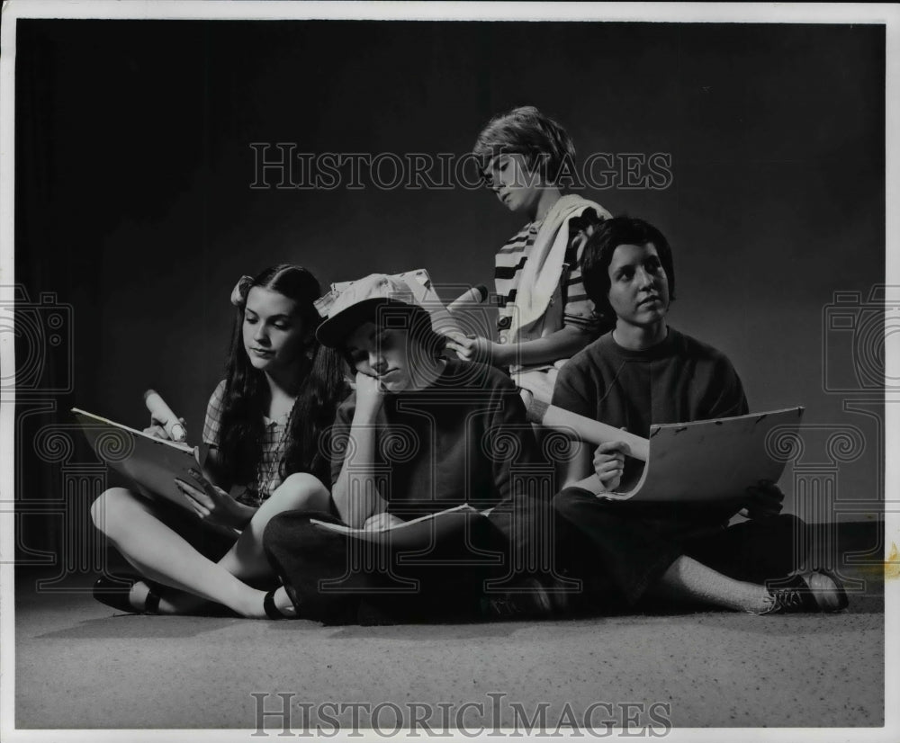 1972, St. Joseph Academy Players&#39; &quot;You&#39;re A Good Man, Charlie Brown&quot; - Historic Images