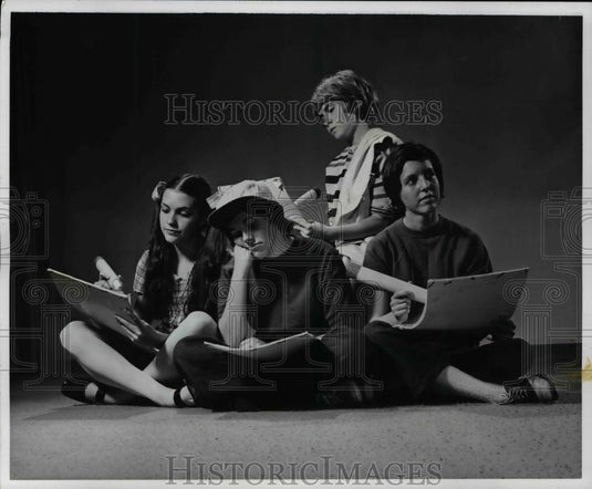 1972, St. Joseph Academy Players' "You're A Good Man, Charlie Brown" - Historic Images