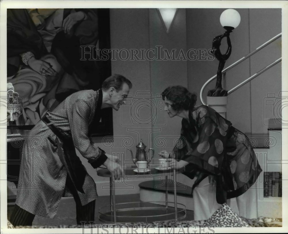 1996, Michael Flynn, Greta Lambert at Cleveland Playhouse - Historic Images