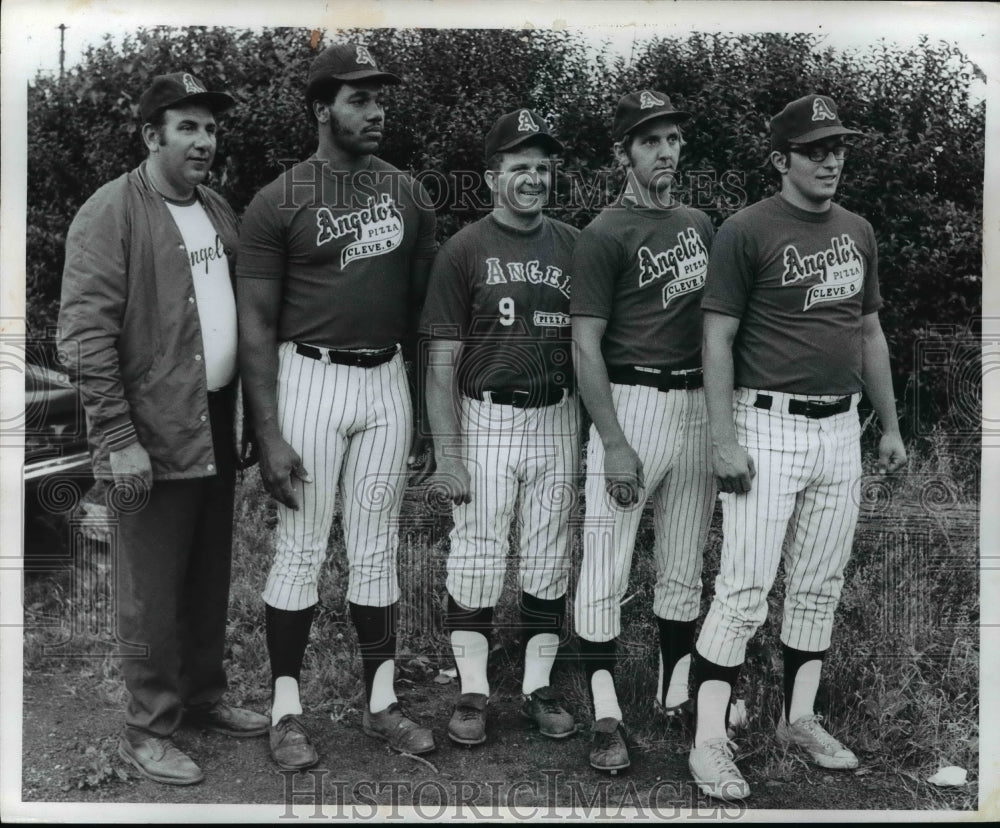 1972 Angelo's Piza Softball Team-Historic Images