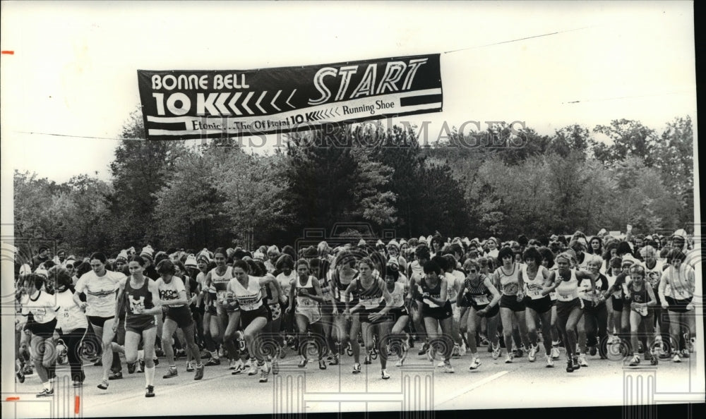 1980 Press Photo Bonne Bell 10k race - cvb47166 - Historic Images