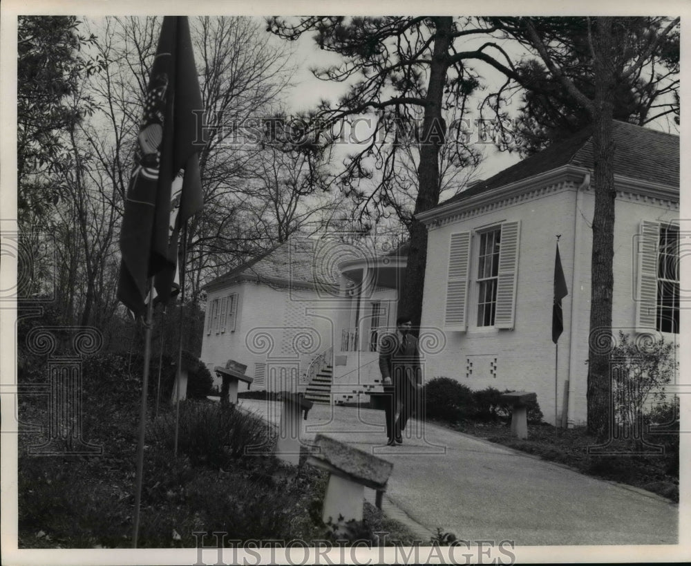 1971 Museum Bldg. at Roosevelt's Little White House Warm Springs, Ga-Historic Images