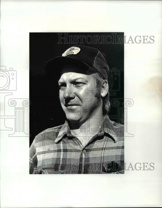 1987 Press Photo Boston Mills Ski Area Richard Johnston - cvb47237- Historic Images