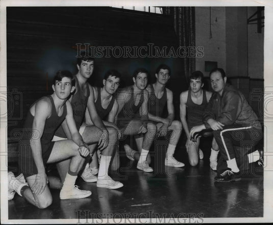 1970 St. Joseph's Vikings-basketball team members-Historic Images