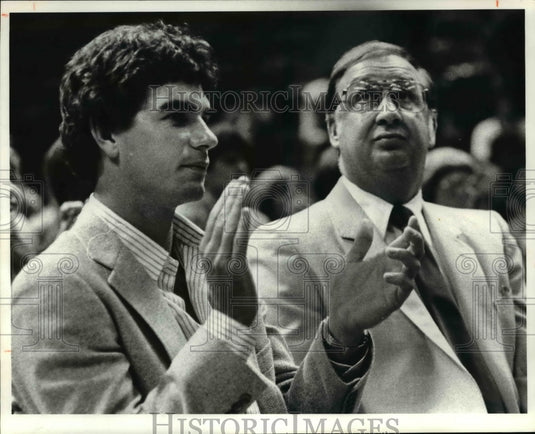 1980 Press Photo Mike Bratz and Ted Stepian - cvb47479 - Historic Images