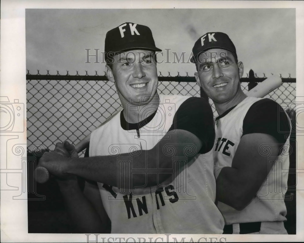 1964 L-R: Jack Oring & Howie Krauce, Favorite Knits-Historic Images