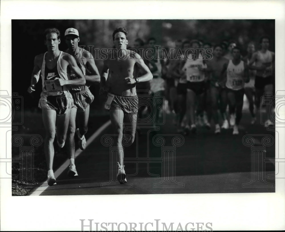 1991 Press Photo John Scherer-Johnnycake 5 mile run winner - cvb47801 - Historic Images