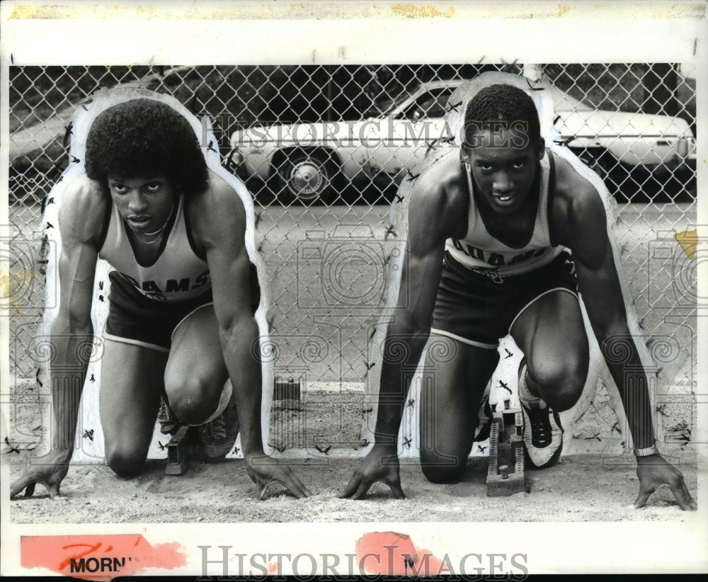1982 Press Photo Kevin McKinley, Bill Jones - cvb47915 - Historic Images