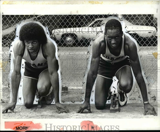 1982 Press Photo Kevin McKinley, Bill Jones - cvb47915 - Historic Images