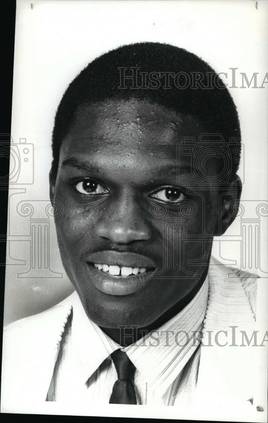 1982 Press Photo Marvin Owens, Garfield Hts. High Baseball - cvb48008 - Historic Images