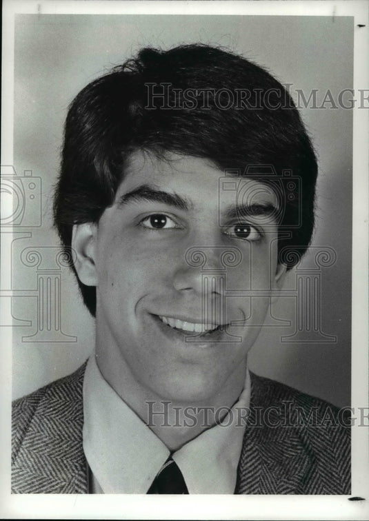 1983 Press Photo John Morton, University School, basketball - cvb48044 - Historic Images