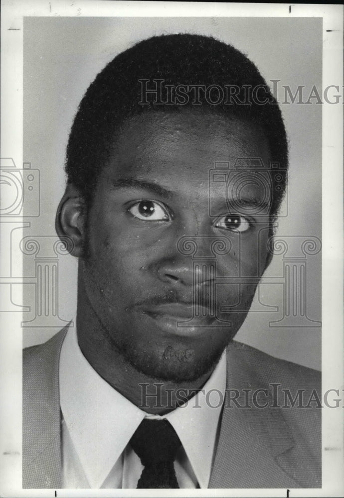 1983 Press Photo Terry Jenkins, Shaw High, basketball - cvb48049 - Historic Images