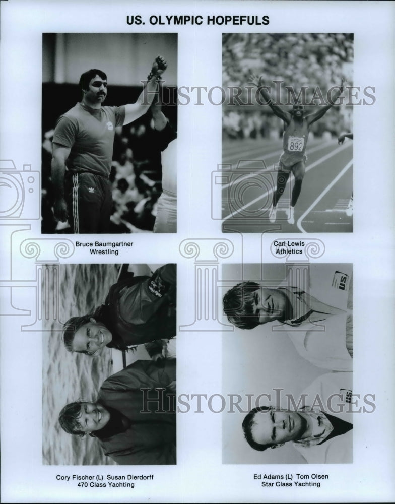 Press Photo U.S. Olympic Hopefuls - cvb48296 - Historic Images