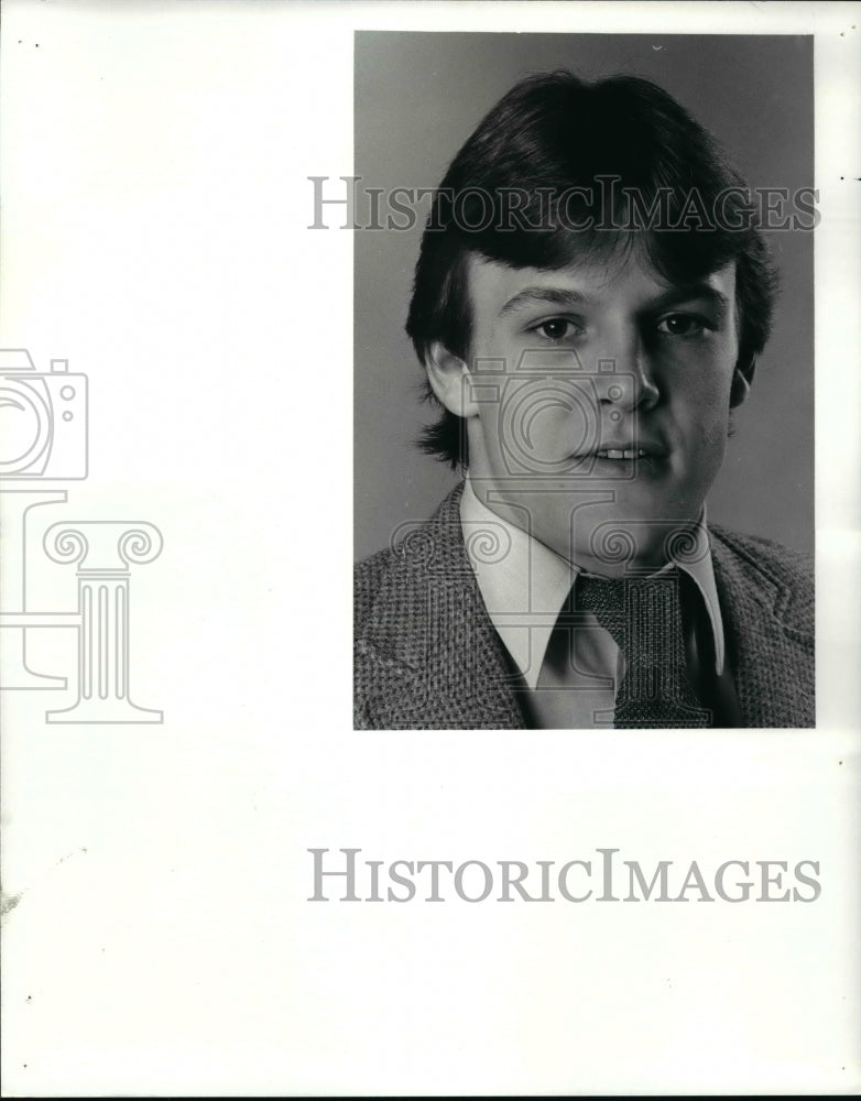 1985 Press Photo PD Players Of Week 2 Bill Smith North Olmsted 138 1985-press-photo-pd-players-of-week-2-bill-smith-north-olmsted-138