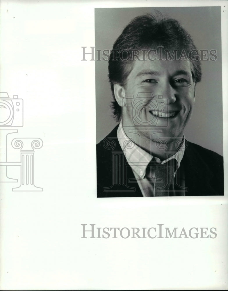 1985 Press Photo All Scholastic Wrestling, Steve Prelock, Lake Catholic - Historic Images