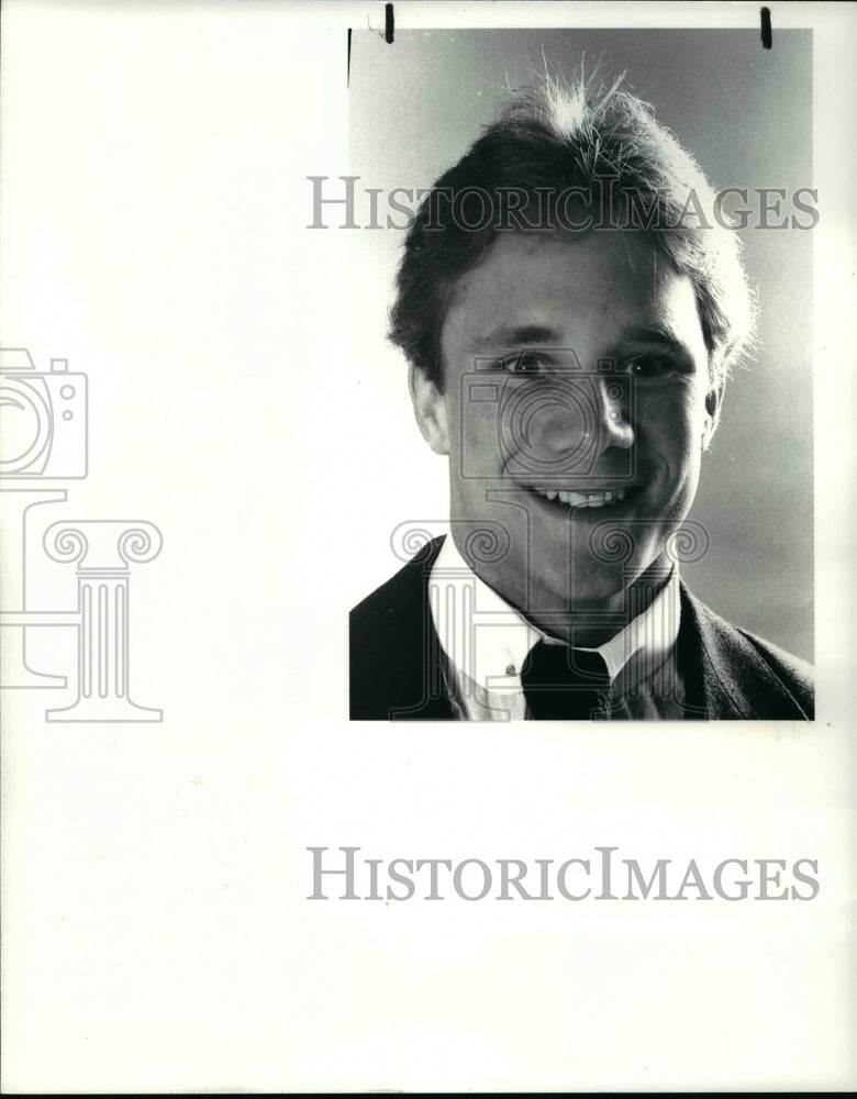 1985 Press Photo PD Player of the Week, Ricky Hartman, St.Ignatius High wrestler - Historic Images