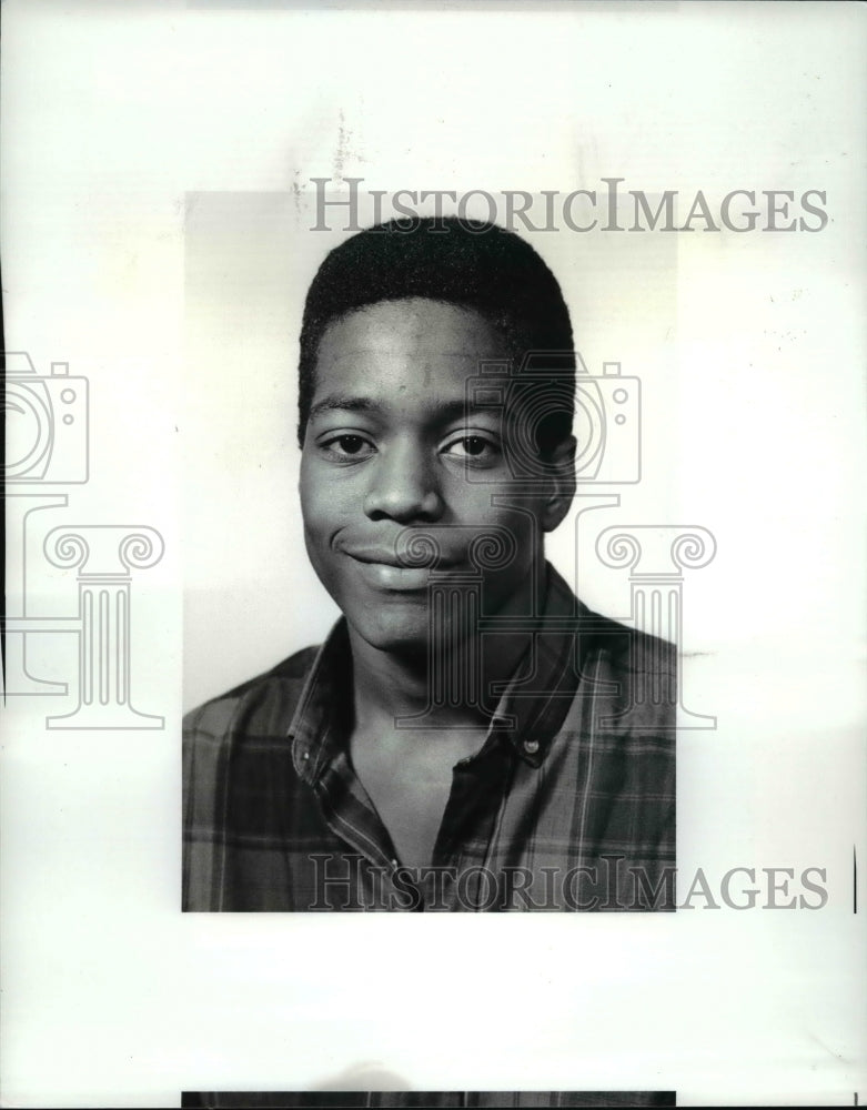 1988 Press Photo Rodney Cottrell, Richmond Heights basketball player - cvb48438 - Historic Images