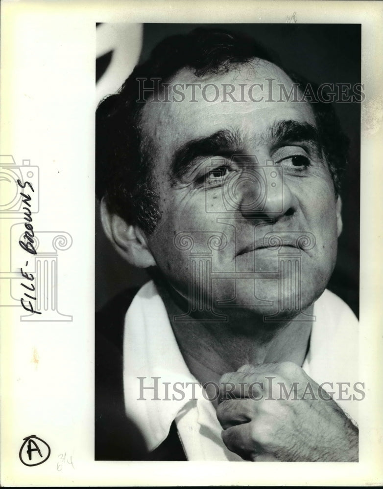 1979 Press Photo Coach Sam Rutigliano - cvb48491 - Historic Images