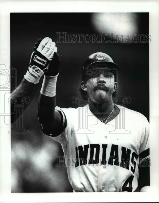 Press Photo: Cleveland Indians