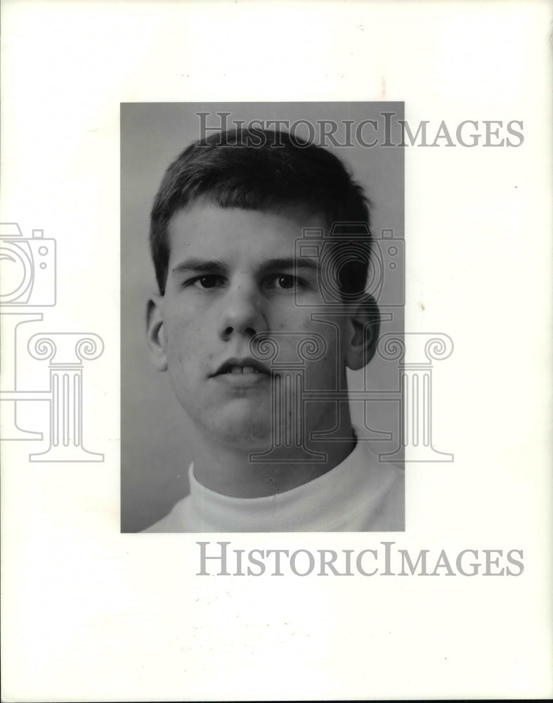 Press Photo Mark Pomfrey-Painsville Riverside basketball - cvb48649 - Historic Images