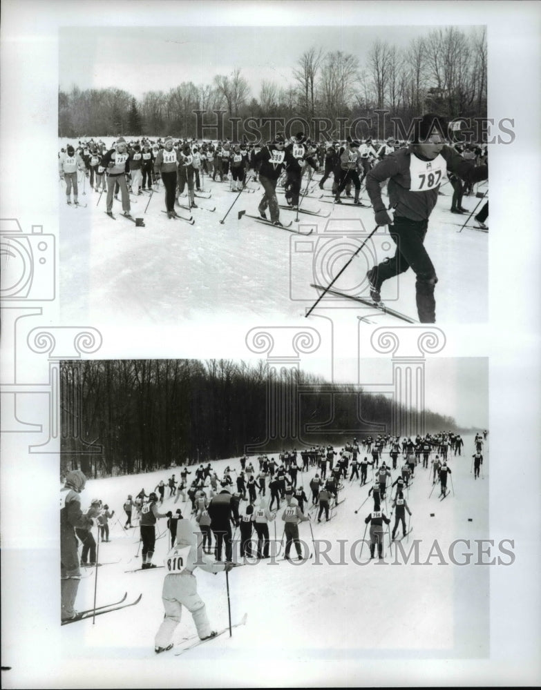 Press Photo Kaiser Permanente Frost Belt Classic-ski race - cvb48709 - Historic Images