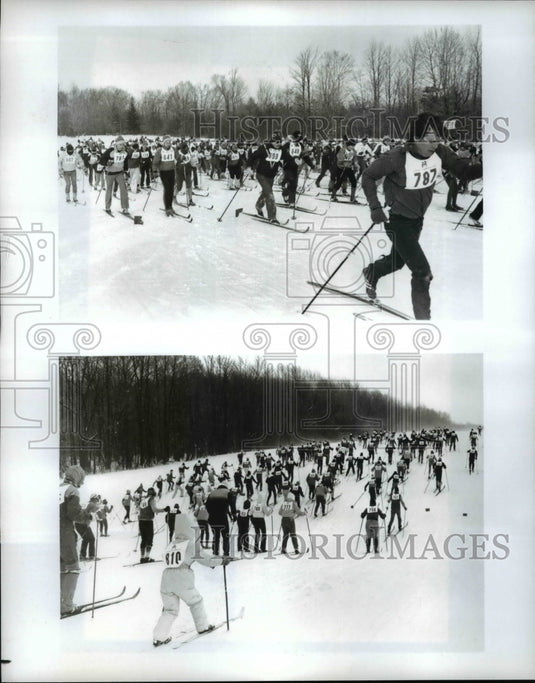 Press Photo Kaiser Permanente Frost Belt Classic-ski race - cvb48709 - Historic Images