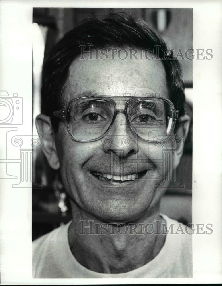 1988 Press Photo Robert Borzak-Marathon runner - cvb48715 - Historic Images