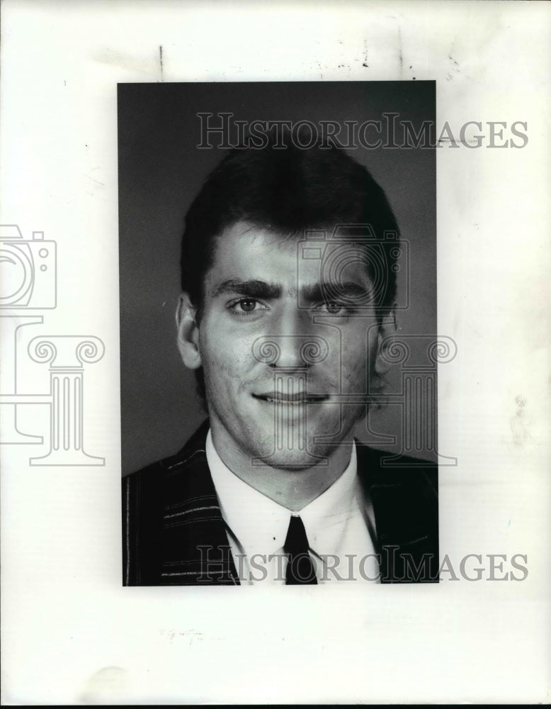 1989 Press Photo Vinko Kucinic soccer player - cvb48729 - Historic Images