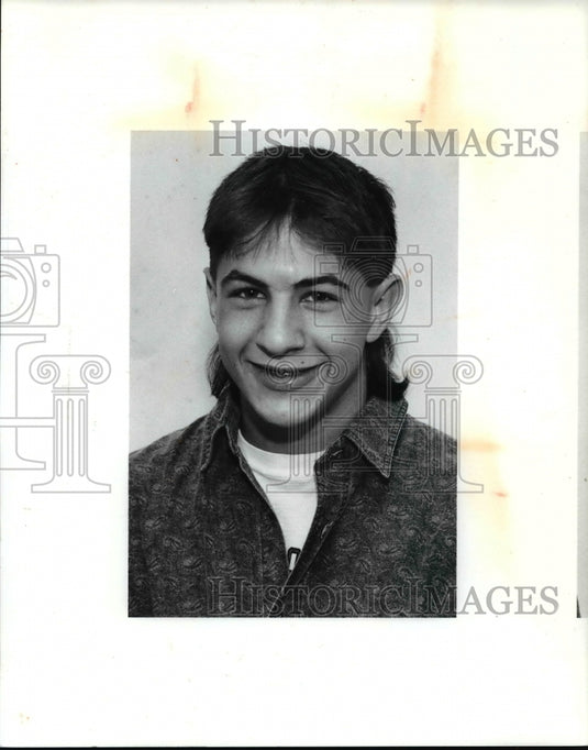 1990 Press Photo Tim Deeb, Mentor, Soccer - cvb48978 - Historic Images