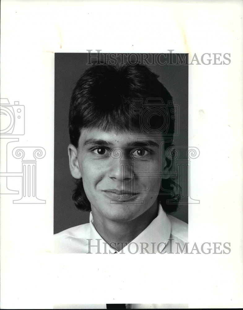1990 Press Photo Frank Frosting, Westlake Soccer - cvb48983 - Historic Images