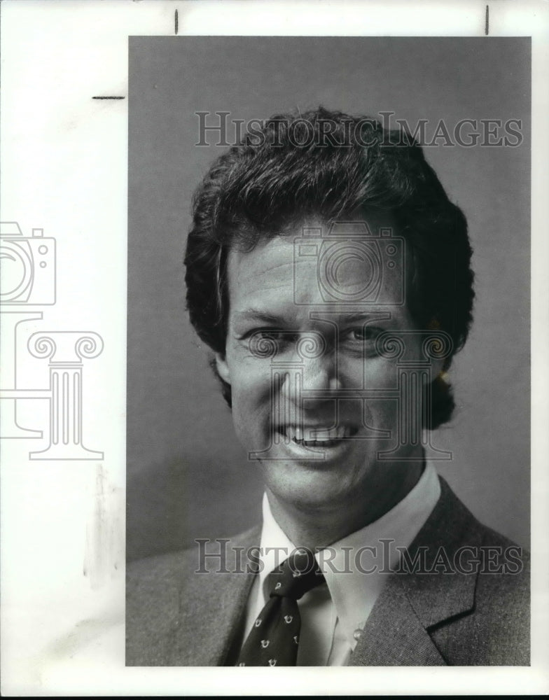 1988 Press Photo Toni Reavis, announcer to due Revco - cvb49076 - Historic Images