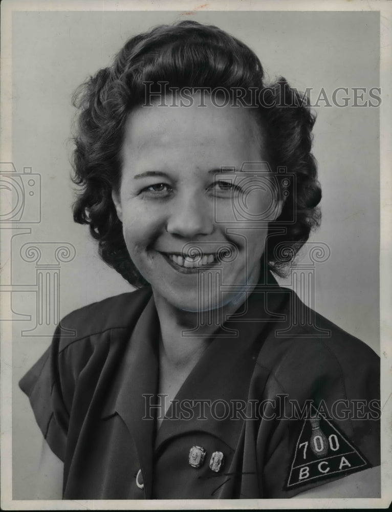 1953 Stevie Balogh, Cleveland News Classic Bowling League-Historic Images