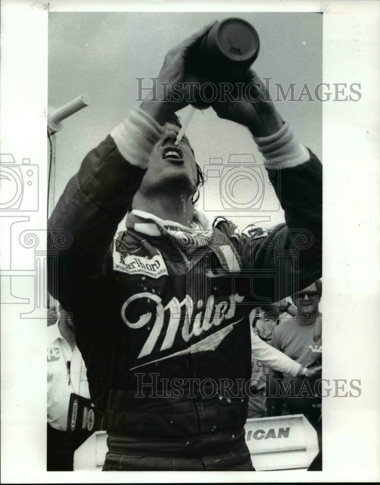 1986 Press Photo Grand Prix Winner Danny Sullivan - cvb49108 - Historic Images