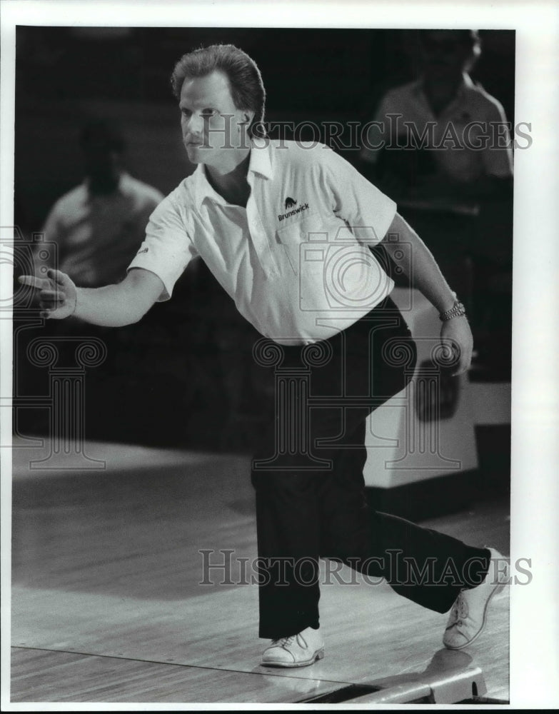 1989 Press Photo Mark Williams During Tues Practice Session - cvb49301 - Historic Images