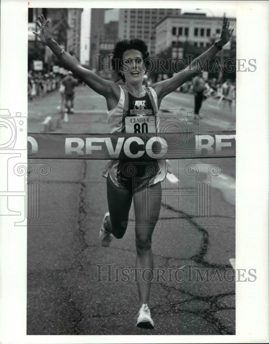 1990 Press Photo Anne Audain, Winner of the 10K - cvb49505 - Historic Images