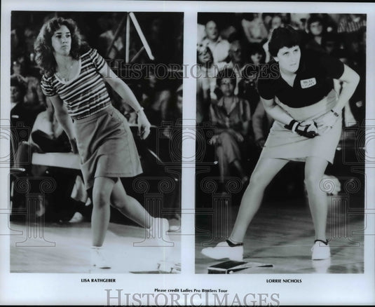 Press Photo Lisa Rathgeber and Lorrie Nichols - cvb49698 - Historic Images