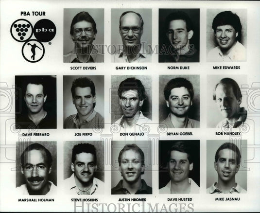 Press Photo PBA Tour Players - cvb49760 - Historic Images