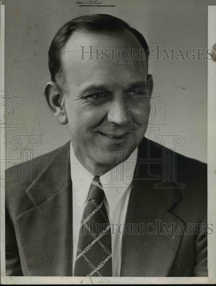 1942 Press Photo Bobby Way, Manager of the Fisher Foods Class A Team - cvb50176 - Historic Images