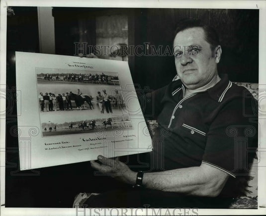 Press Photo Carter's Price-illustration of horse race - cvb50330- Historic Images