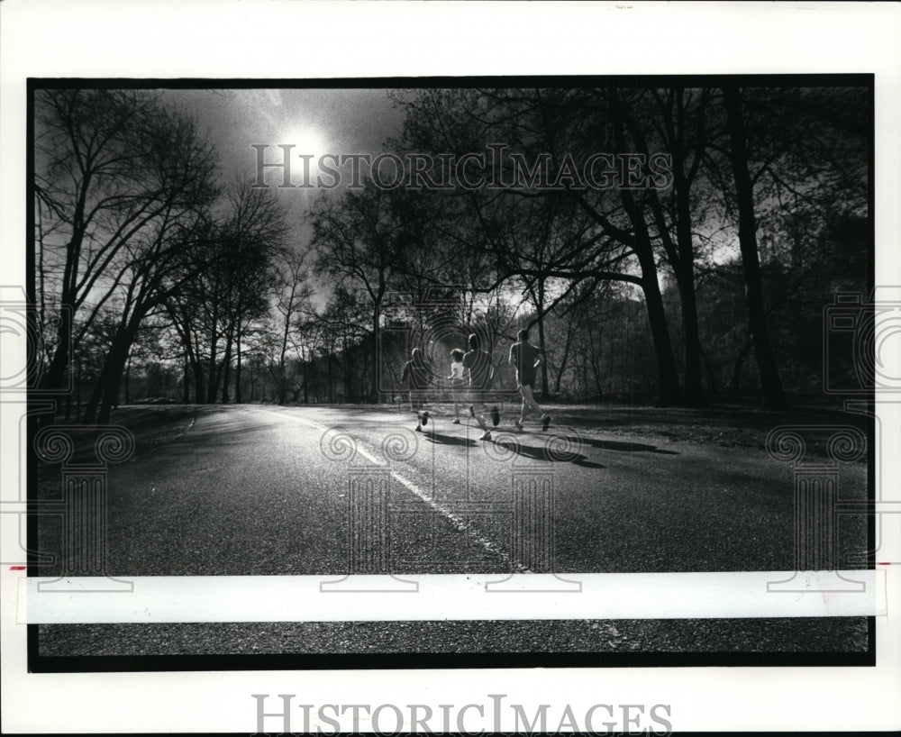 1986 Press Photo Cleveland West Road Runners - cvb50425 - Historic Images