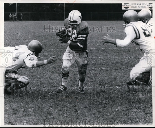 1969 Lutheran West football player-Eddie Underwood-Historic Images