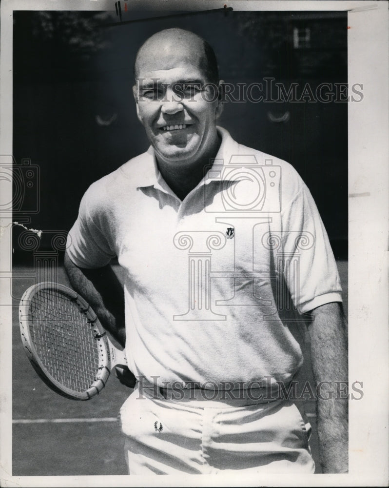 1974 Bob Malaga, Cleveland's "Mr. Tennis"-Historic Images