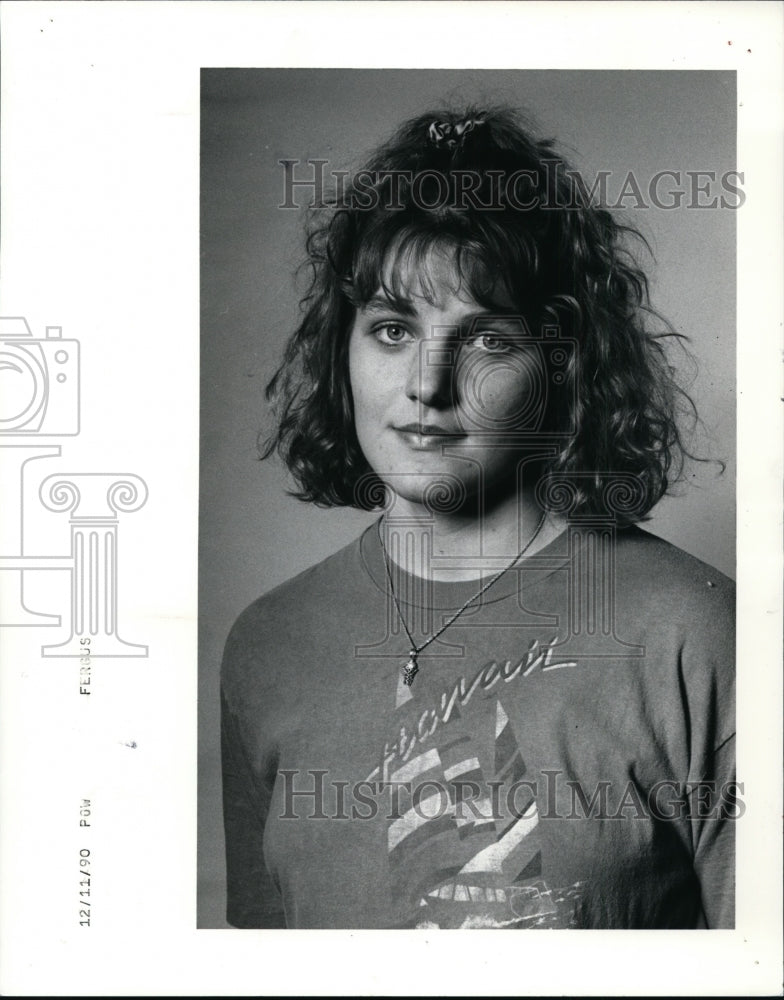 1990 Press Photo Kelly Fengus, Brunswick - cvb51011- Historic Images