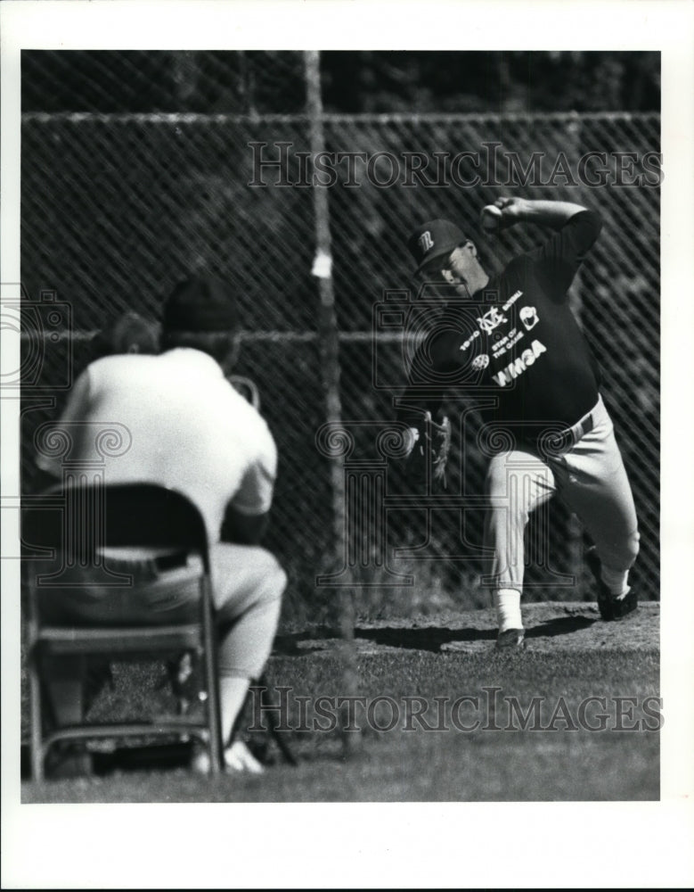 1990 Press Photo Dave Skok of Painesville baseball - cvb51092 - Historic Images