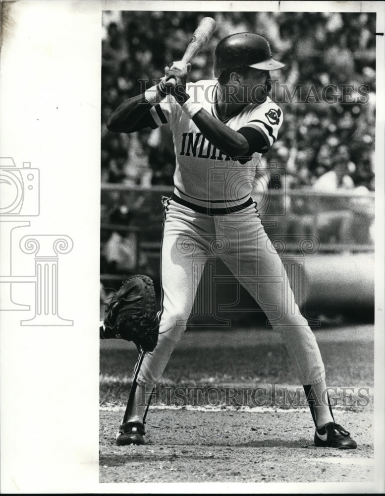 1982 Press Photo Larry Milbourne at the plate - cvb51110 - Historic Images