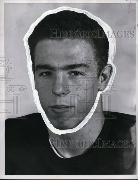 1954 Press Photo Bob Fitzgerald, Cathedral Latin - cvb51141 - Historic Images