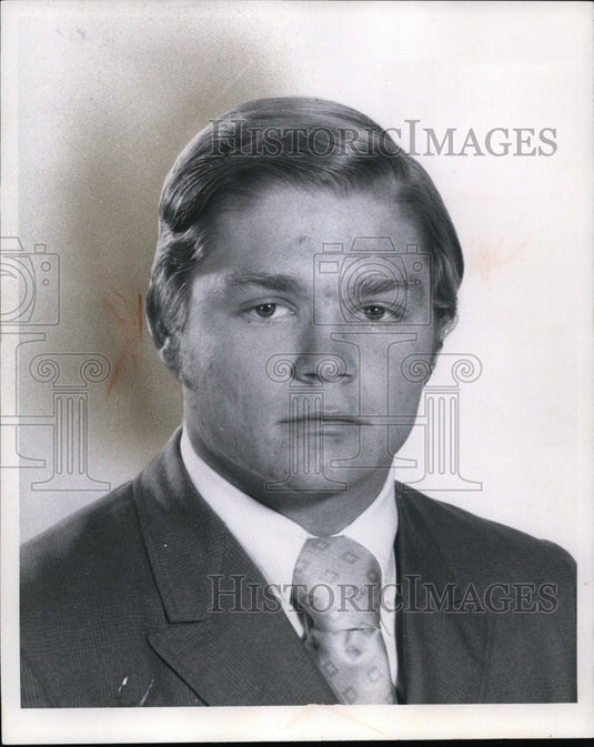 1970 Press Photo Ken Yantek St. Ignatius football. - cvb51227 - Historic Images