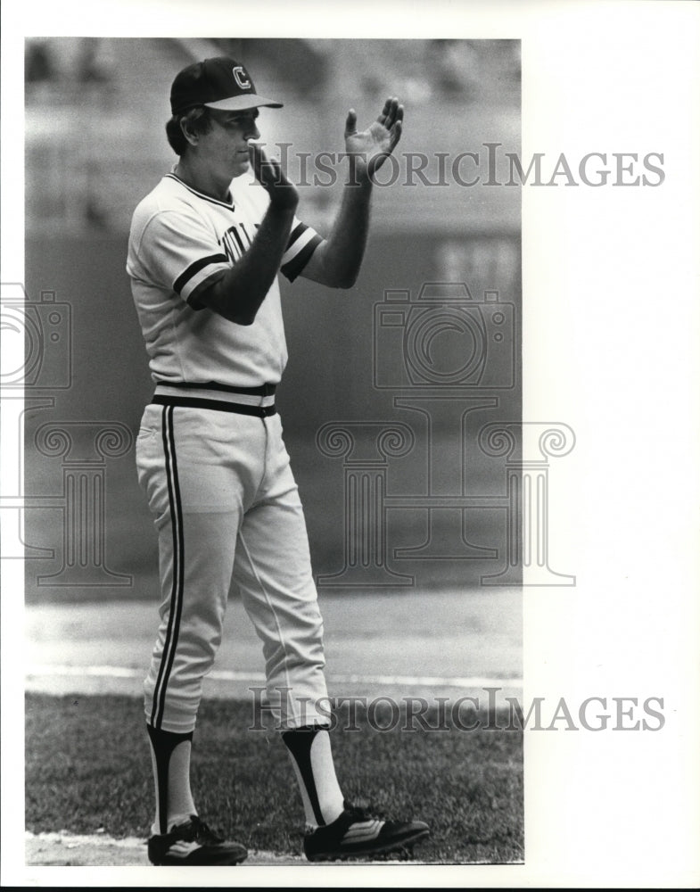 1980 Press Photo Nossek in 1st game against Chicago White Sox. - cvb51257 - Historic Images