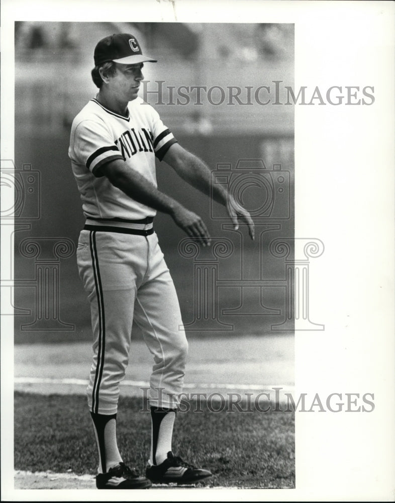 1980 Press Photo Nossek in 1st game against Chicago White Sox - cvb51292 - Historic Images