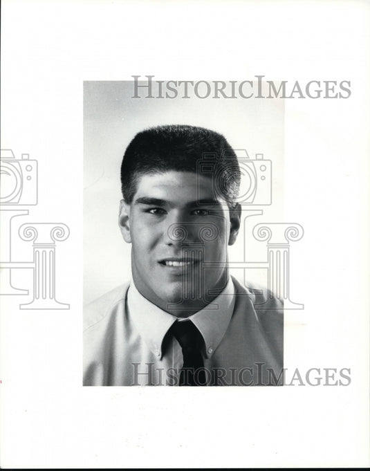 1991 Press Photo Darrell DeWitt, All Scholastic Baseball - cvb51352 - Historic Images
